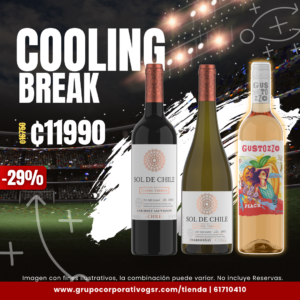 COOLING BREAK | Sol de Chile + Gustozzo